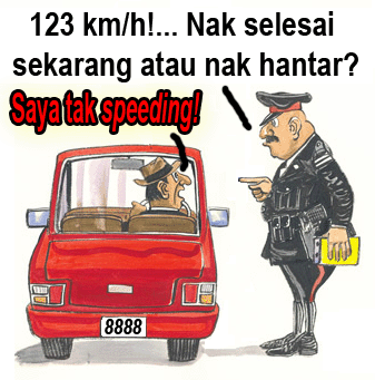 Highway police extortion